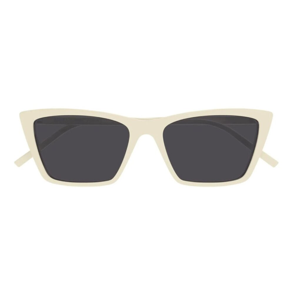 NWT SAINT LAURENT SUNGLASSES IVORY - Picture 2 of 3